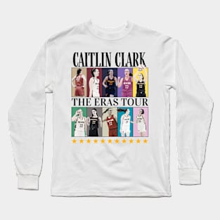 Indiana Caitlin Clark #22 The Eras Tour Women Basketball Long Sleeve T-Shirt
